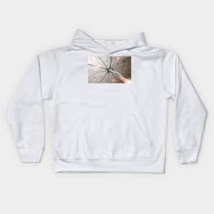 Neural network, artwork (F006/8715) Kids Hoodie